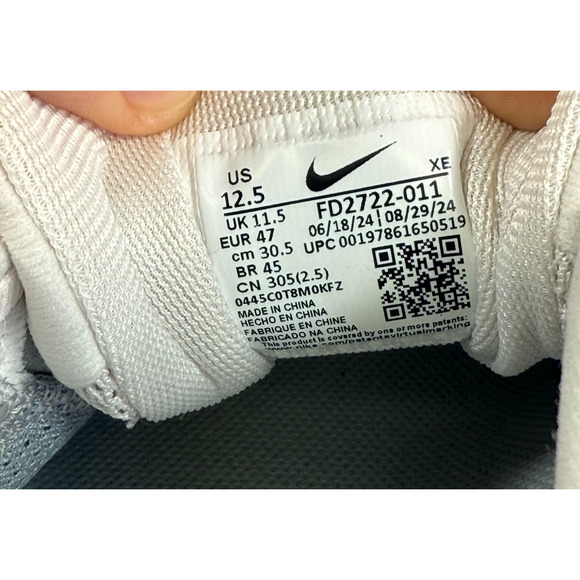 Nike Air Zoom Pegasus 41 Running Shoes Phantom Light Bone Mens 12.5 FD2722-011 - Picture 8 of 8